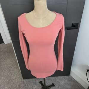 Vero Moda Pink Long Sleeve Tee